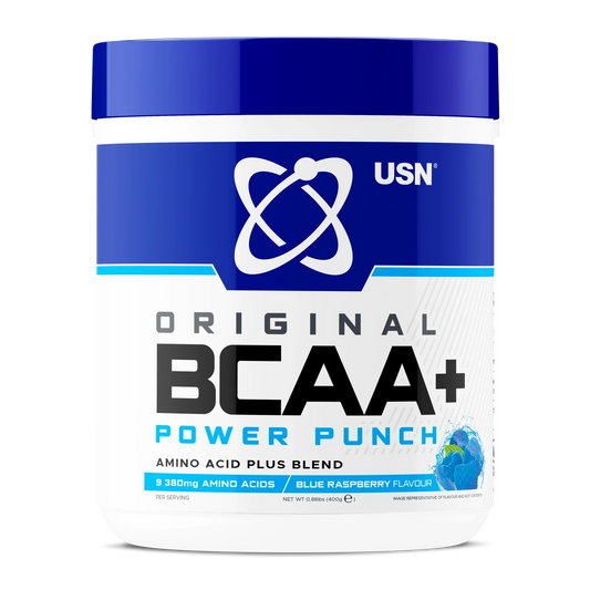USN BCAA Power Punch 400g Blue Raspberry