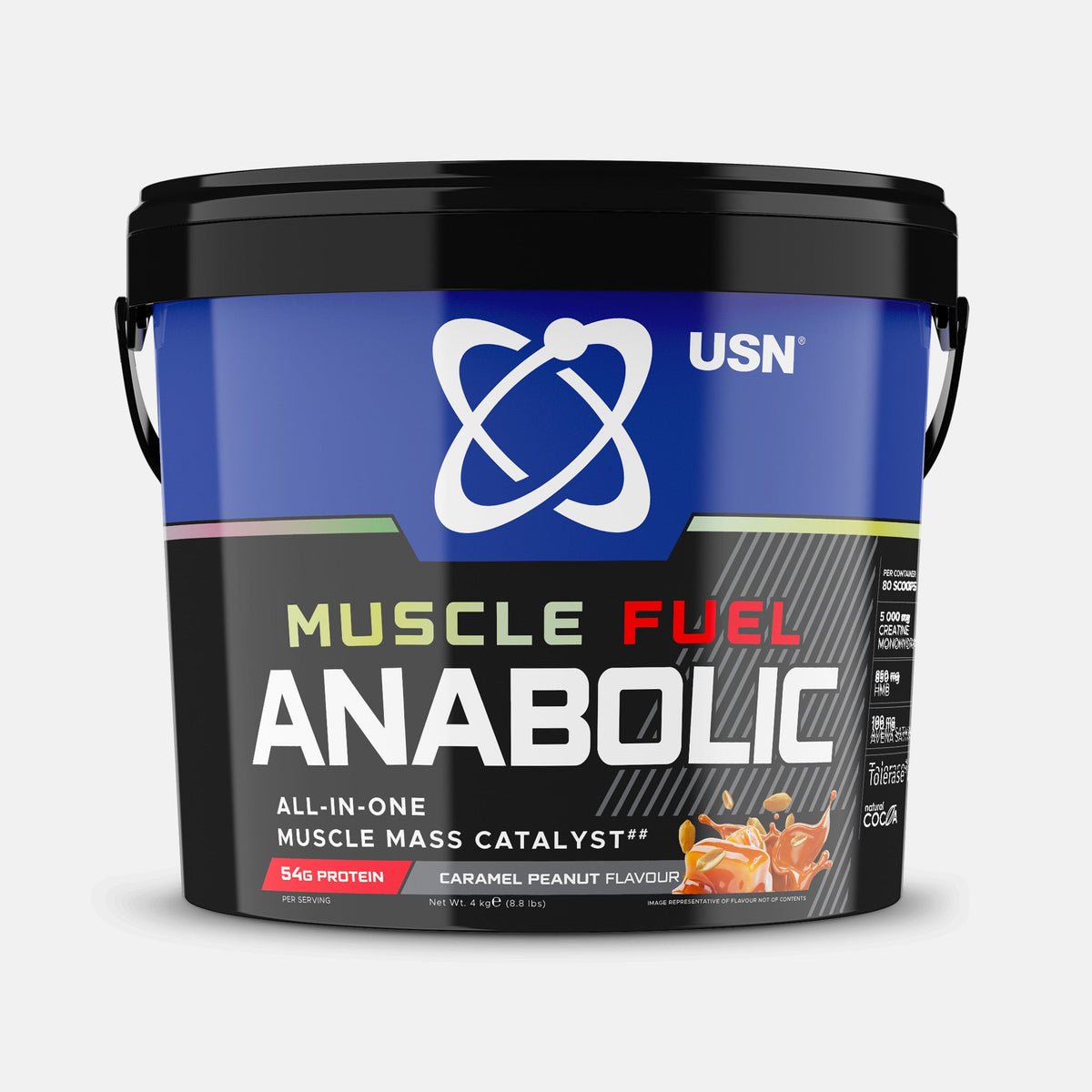 USN Muscle Fuel Anabolic 4kg Caramel Peanut Butter