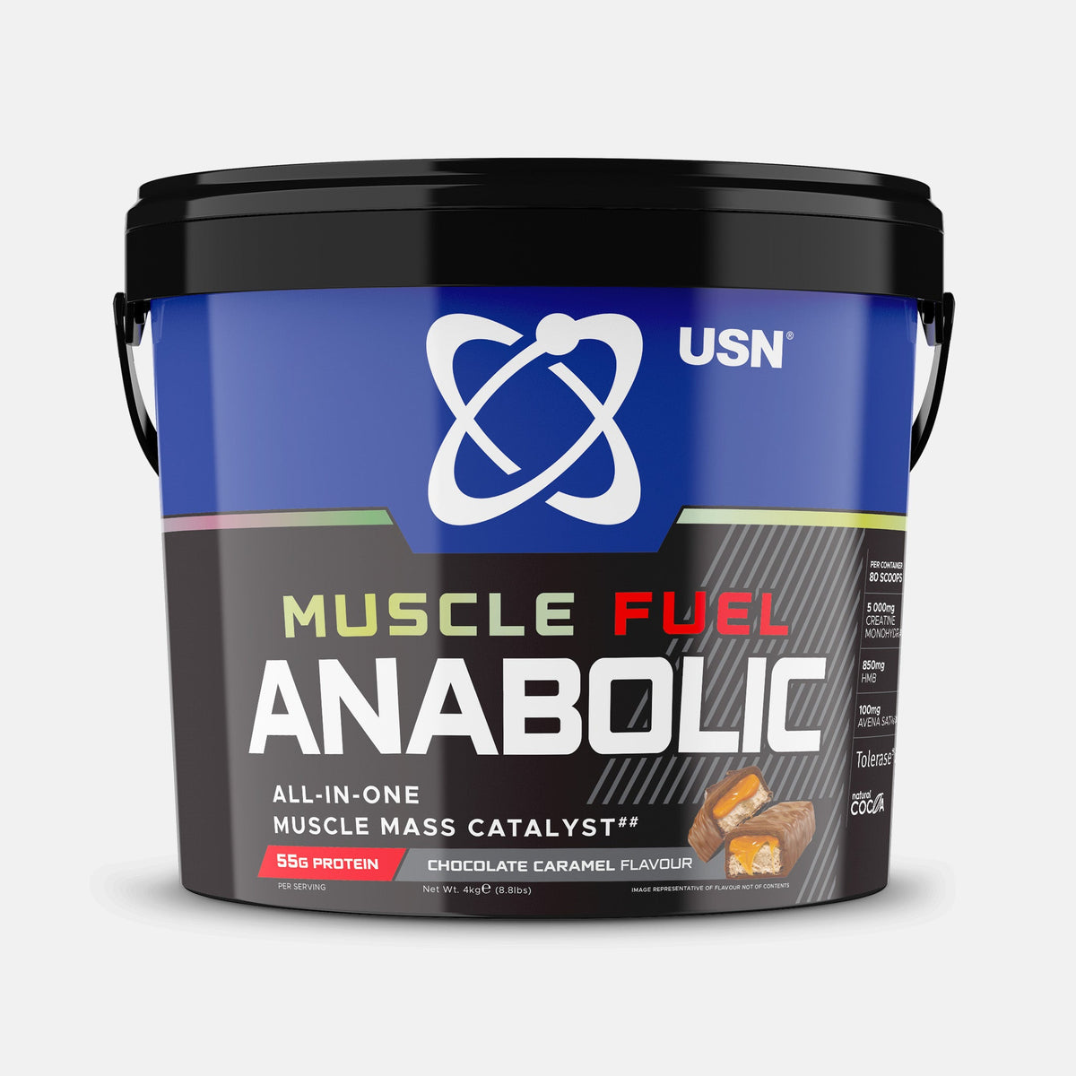 USN Muscle Fuel Anabolic 4kg Chocolate Caramel