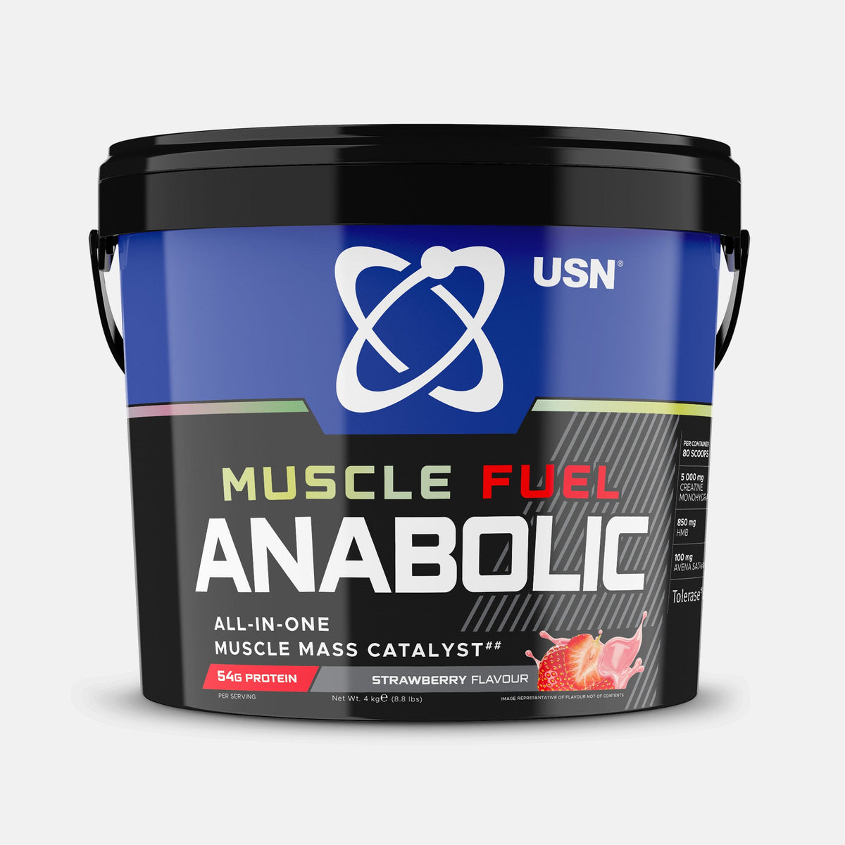 USN Muscle Fuel Anabolic 4kg Strawberry