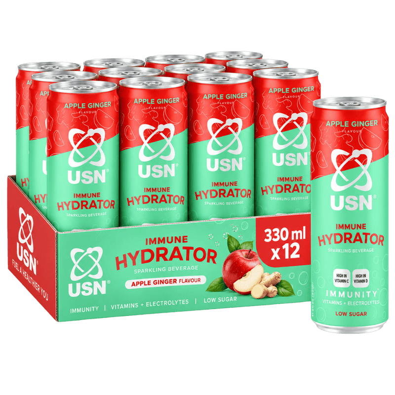 USN Immune Hydrator 12x330ml Apple Ginger