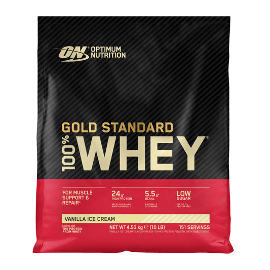 Optimum Nutrition Gold Standard 100% Whey 4.54kg Vanilla Ice Cream