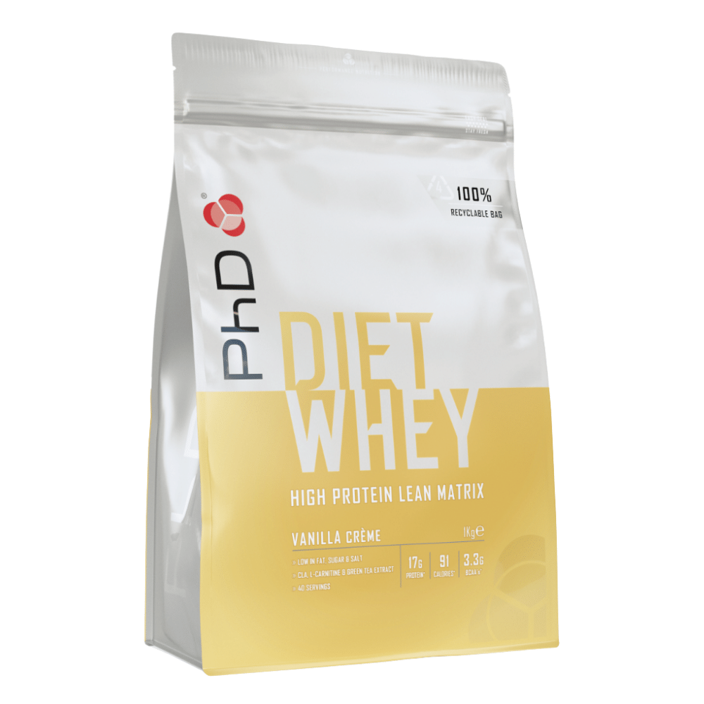 PhD Nutrition Diet Whey 1kg Vanilla Creme