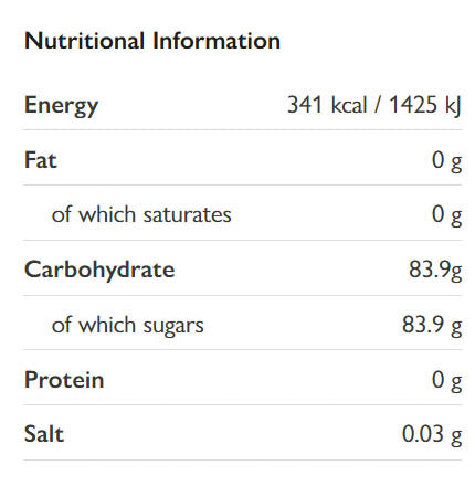 Nutritional information