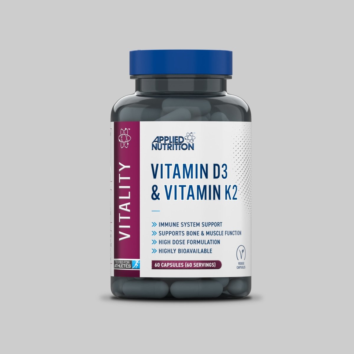 Applied Nutrition Vitamin D3 Vitamin K2 90 Caps