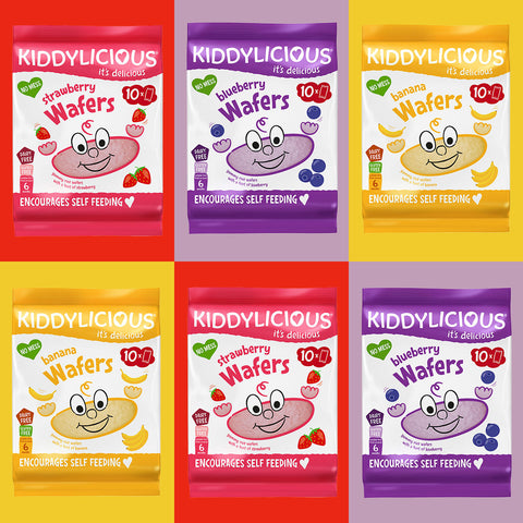 Kiddylicious - Wafers Selection