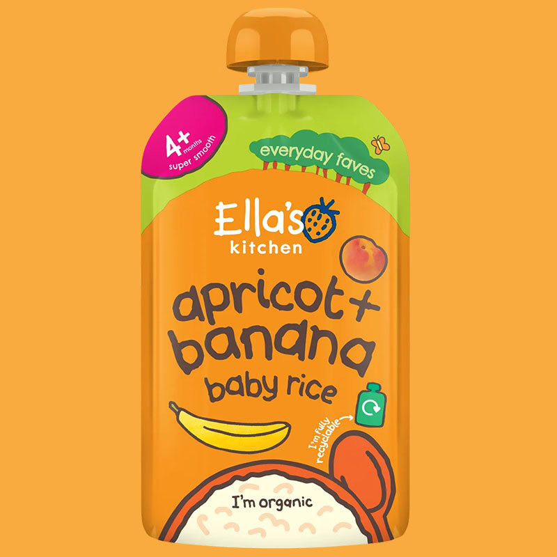 Ella's Kitchen - Baby Rice - Apricot + Banana