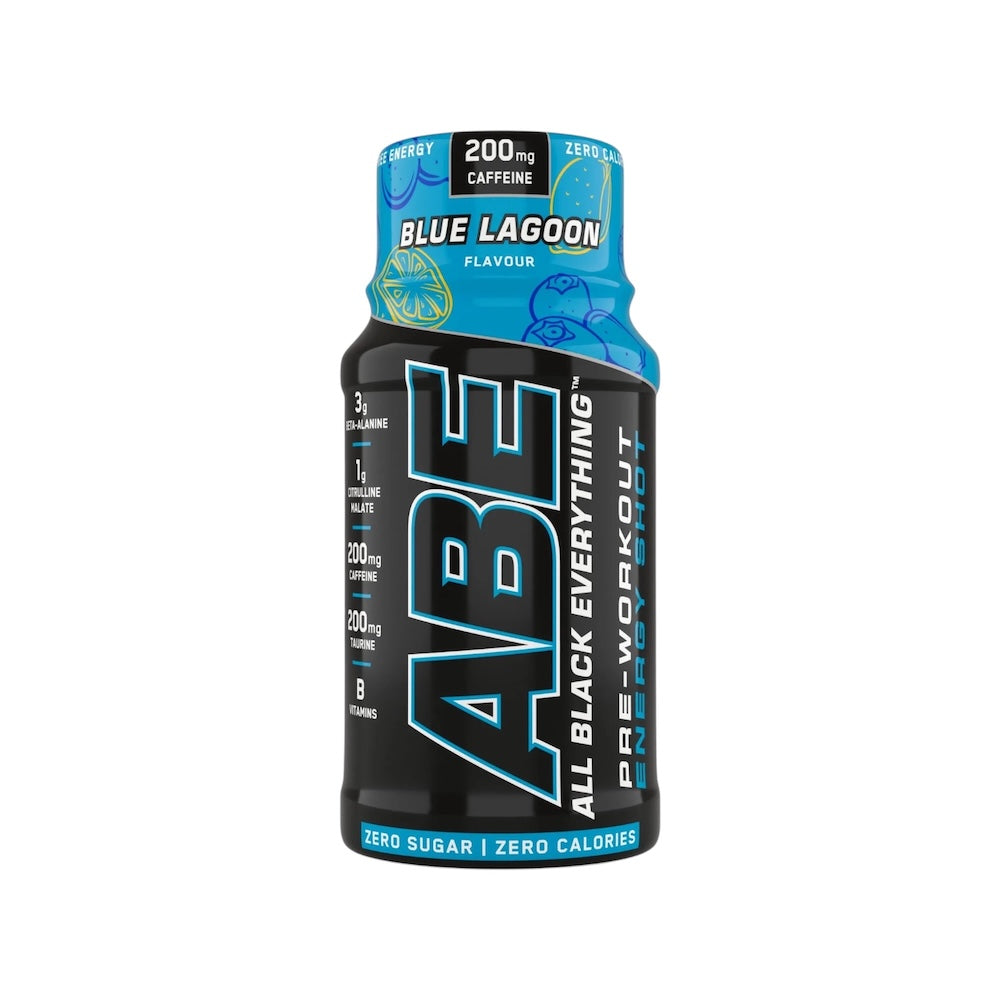 Applied Nutrition ABE (All Black Everything) Shots 60ml Blue Lagoon