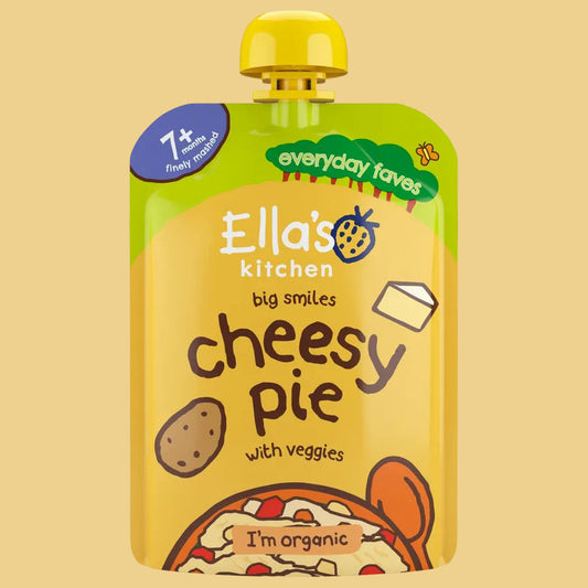 Ella's Kitchen - Stage 2 - Big Smiles Cheesy Pie With Veggies