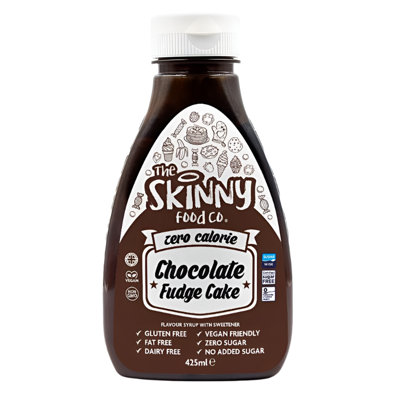 The Skinny Food Co Skinny Syrup 425ml Chocolate Fudge Cake