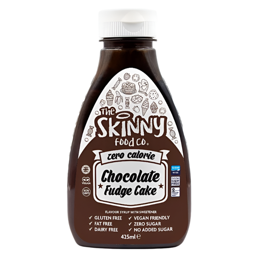 The Skinny Food Co Skinny Syrup 425ml Chocolate Fudge Cake