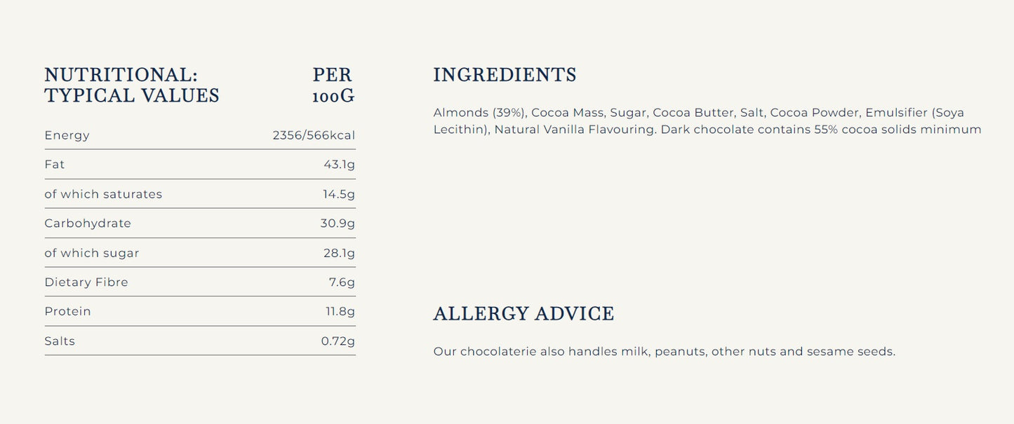 Forest Feast - Salted Dark Chocolate Almonds