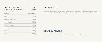 Forest Feast - Salted Dark Chocolate Almonds