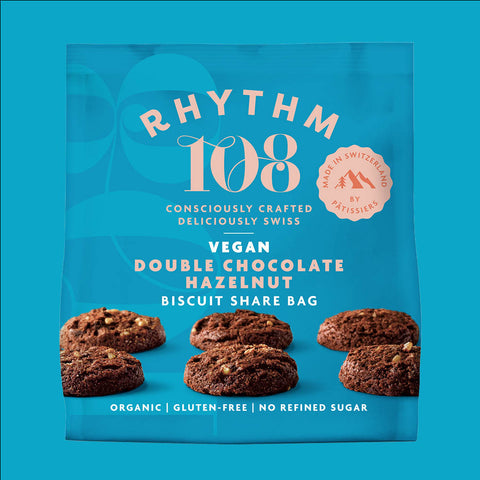 Rhythm 108 Double Chocolate Hazelnut Biscuits