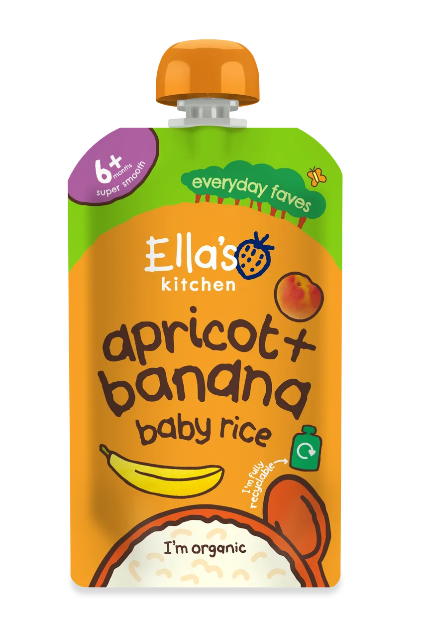 Ella's Kitchen - Baby Rice - Apricot + Banana