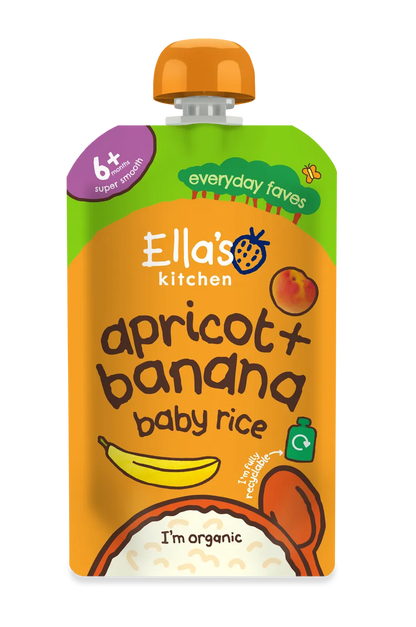 Ella's Kitchen - Baby Rice - Apricot + Banana