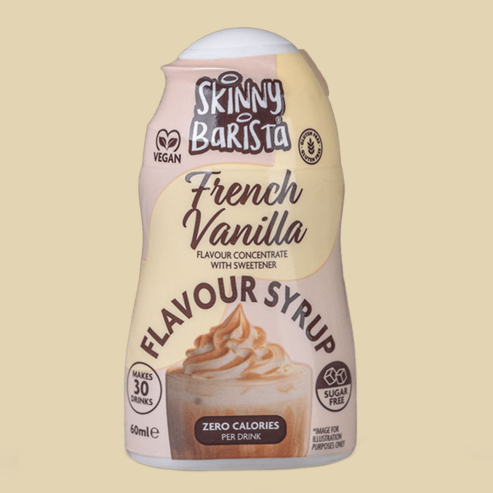 Skinny Food Co. Zero Calorie Sugar Free Barista Shots - French Vanilla ...
