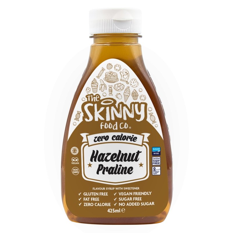 The Skinny Food Co Skinny Syrup 425ml Hazelnut Praline