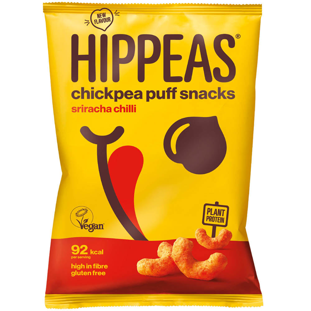 Hippeas puffs - Sriracha Chilli 22g