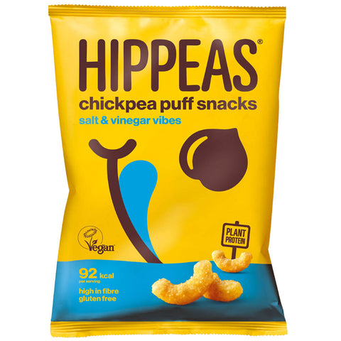 Hippeas puffs - Salt & vinegar vibes 22g