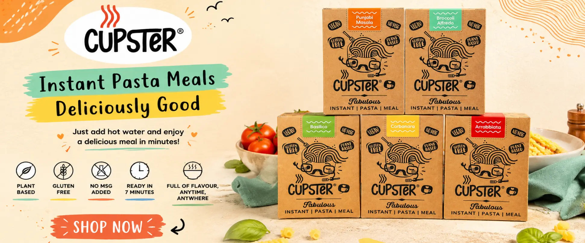 Cupster Pasta collection