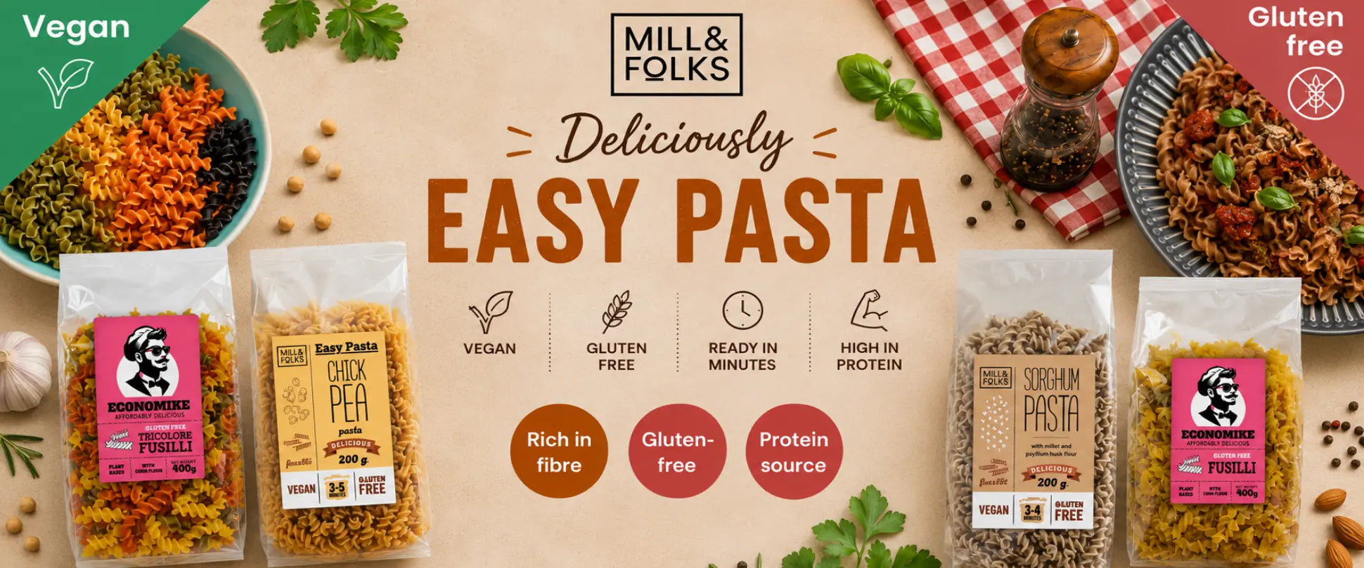 Mill and Folks Pasta