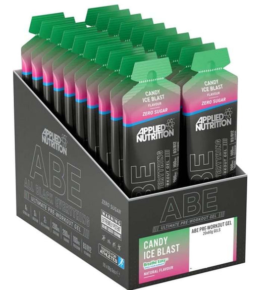 Applied Nutrition ABE (All Black Everything) Pre Workout Gel 20x60g Candy Ice Blast