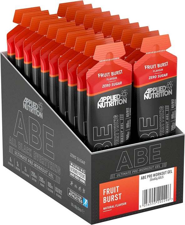 Applied Nutrition ABE (All Black Everything) Pre Workout Gel 20x60g Fruit Burst