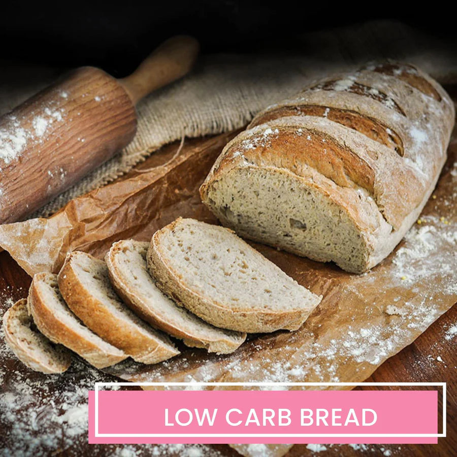 Cooked Bake-Free Low Carb Golden Bread flour mixture 