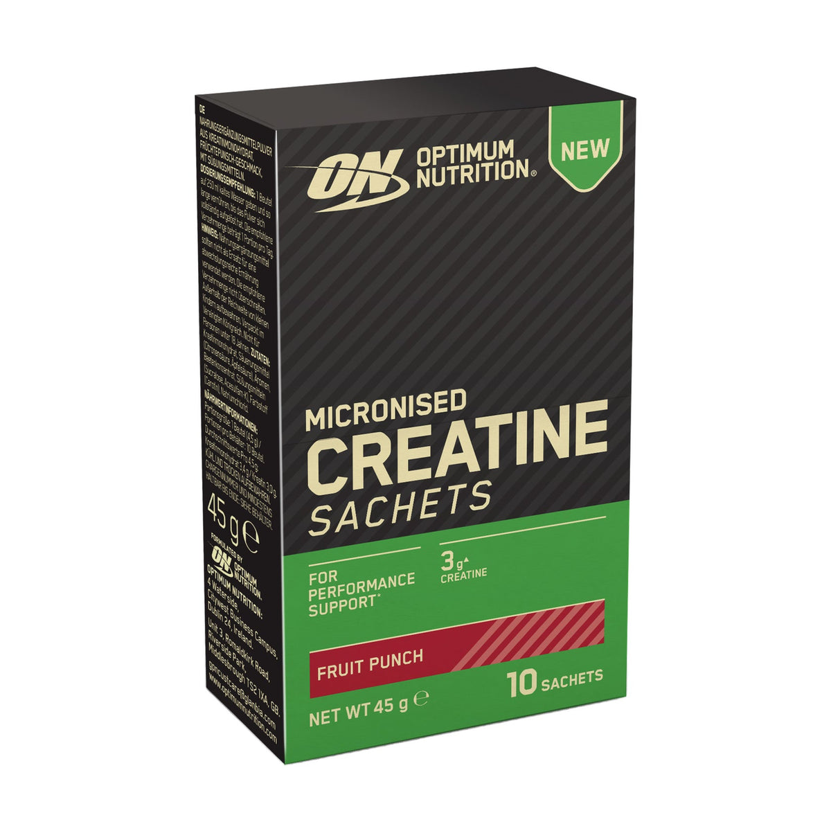 Optimum Nutrition ON Creatine Sachets 10x3.4g Fruit Punch