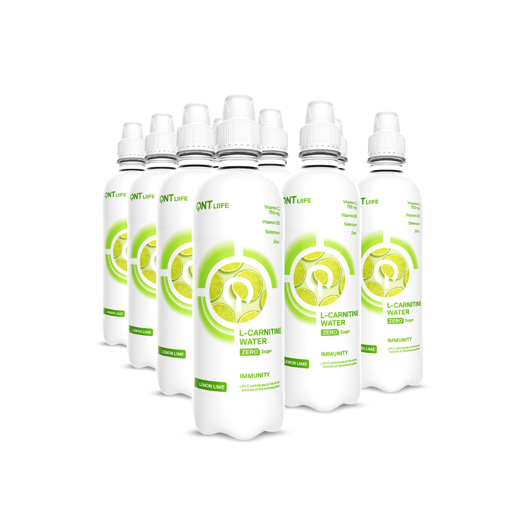 QNT Immunity Water H20 12x500ml Lemon Lime