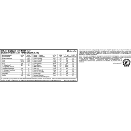 CLIF Bar 12x68g Chocolate Almond Fudge