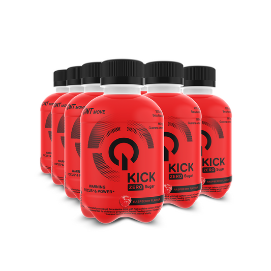 QNT Kick Drink 12x250ml Raspberry