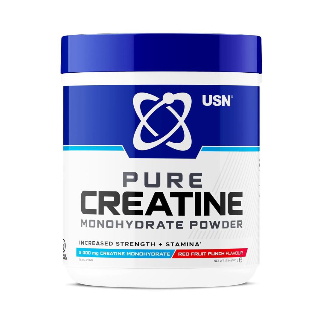 USN Creatine Micronized Monohydrate 500g Red Fruit Punch