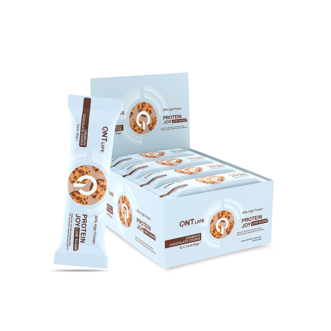 QNT Protein Joy Bar 36% 12x60g Cookie Cream