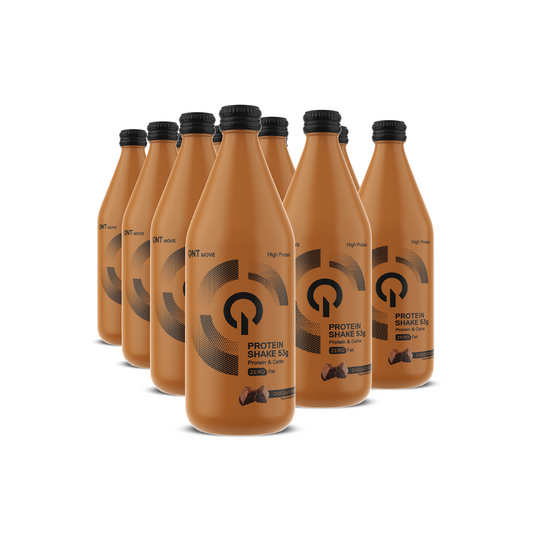 QNT 53g Protein Shake 12x500ml Chocolate