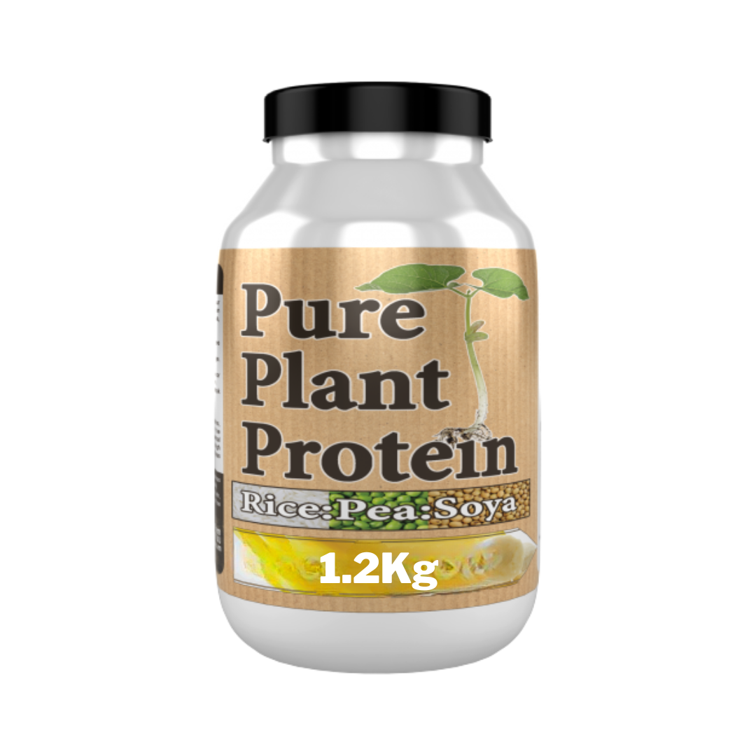 NutriVegan Pure Plant Protein 1.2Kg Raspberry