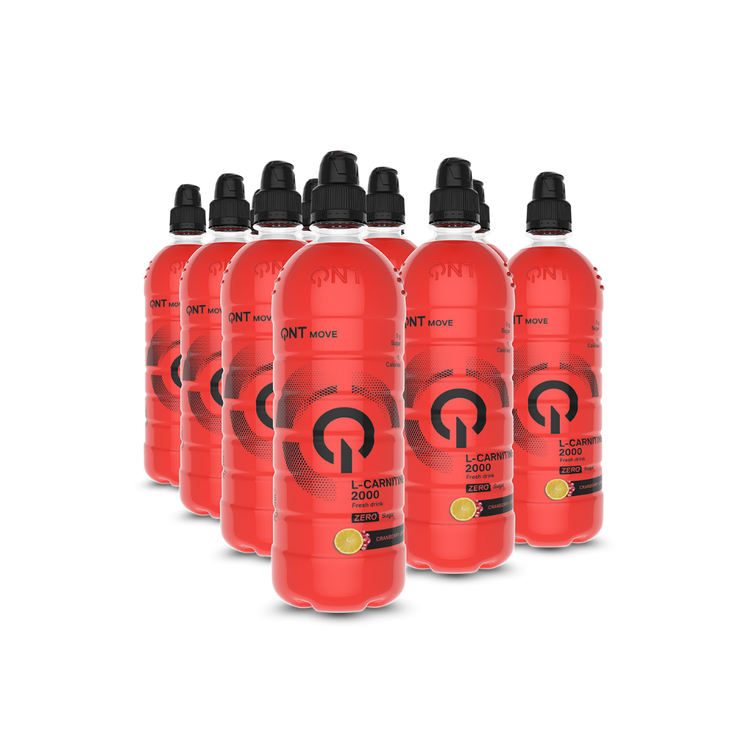 QNT L-Carnitine 2000mg 12x700ml Cranberry Lemon