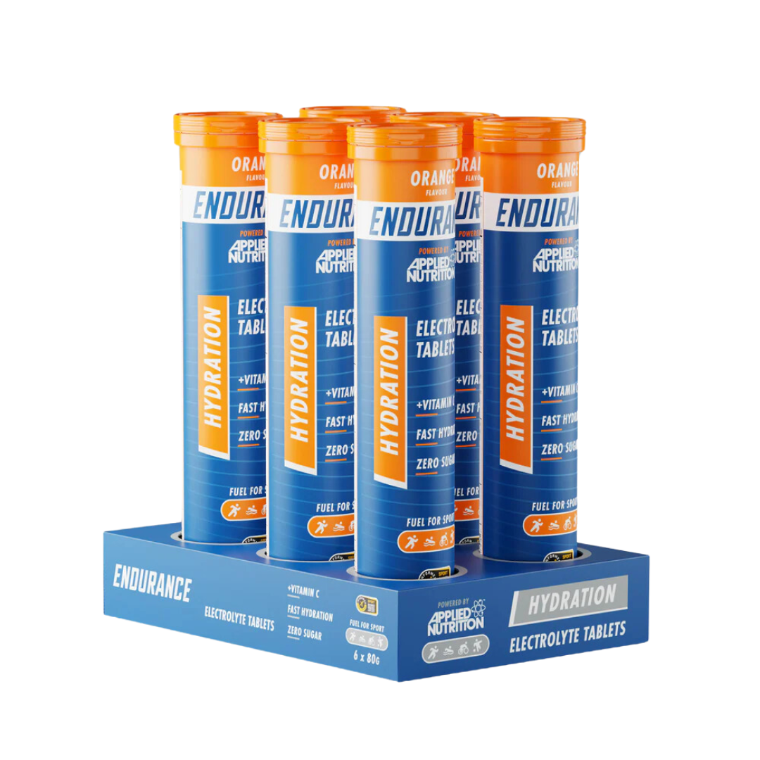 Applied Nutrition Effervescent Electrolyte Tabs 6x20 Tabs Orange