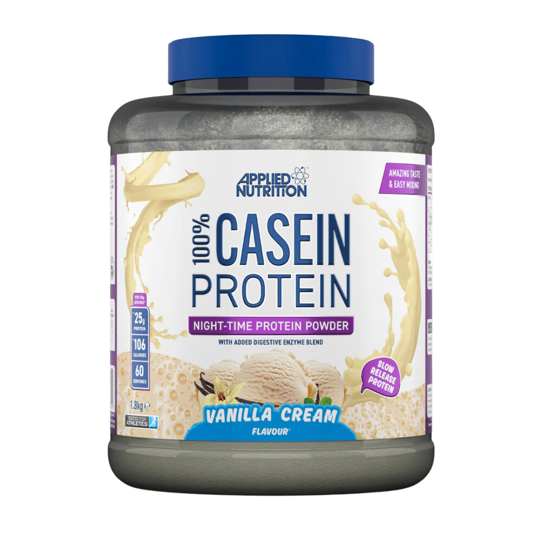 Applied Nutrition Casein 1.8kg Vanilla Cream