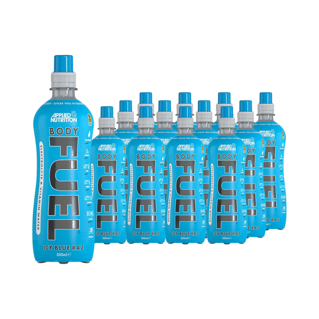 Applied Nutrition Body Fuel Electrolyte Water 12x500ml Icy Blue Raz