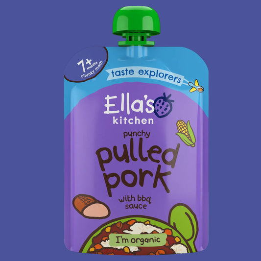 Ella's Kitchen - Stage 2 - Pulled pork with barbecue sauce