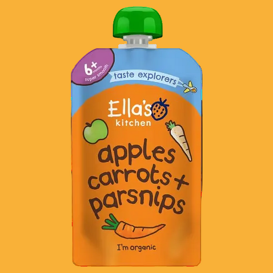 Ella's Kitchen - Stage 1 - Carrots, Apples + Parsnips 120g