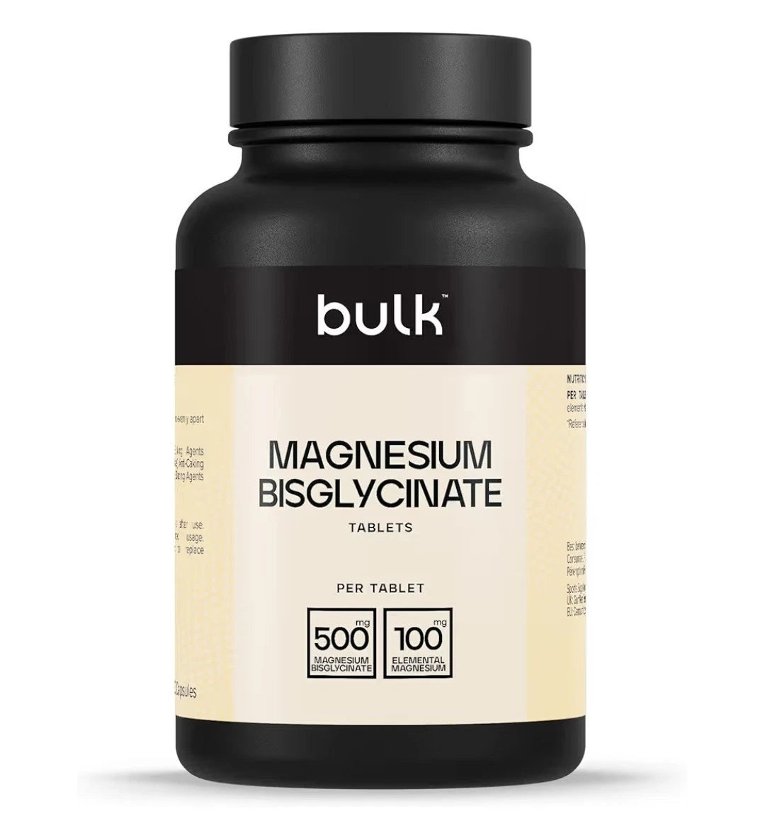 Bulk Magnesium Bisglycinate 500mg 180 Tabs