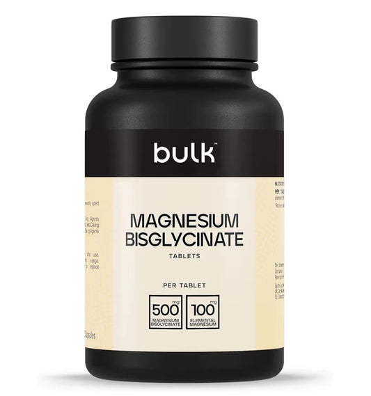 Bulk Magnesium Bisglycinate 500mg 180 Tabs