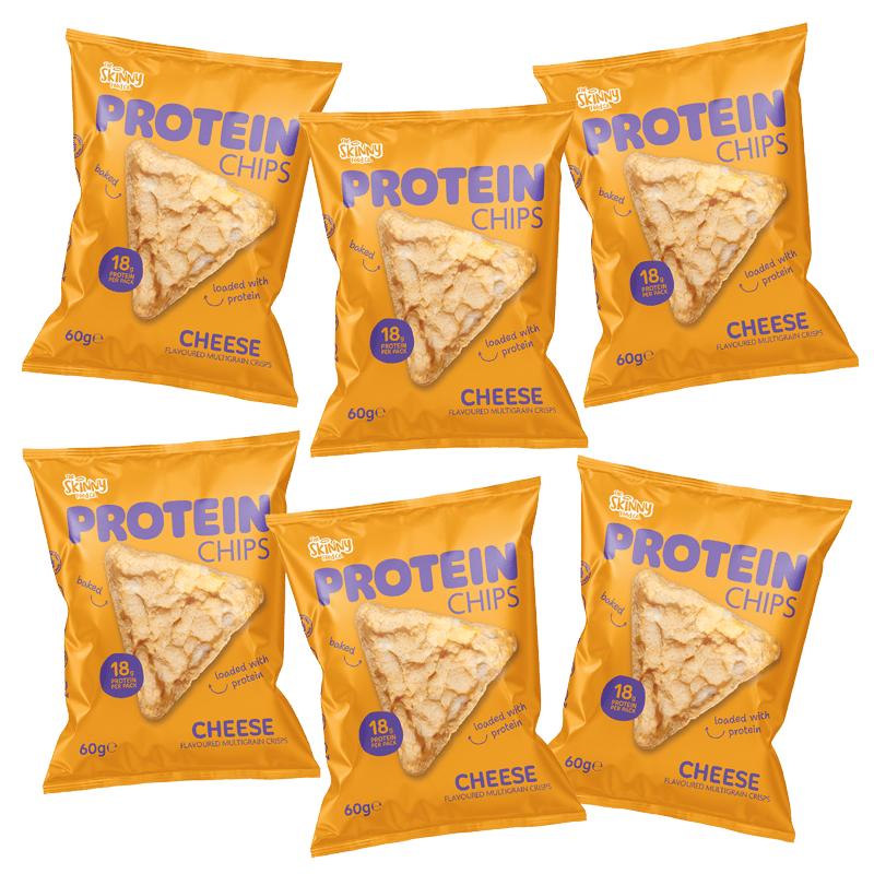 The Skinny Food High Protein Cheese Chips 12x60g