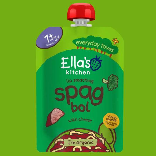 Ella's Kitchen - Stage 2 -  Lip Smacking Spag Bol With A Sprinkle Of Cheese