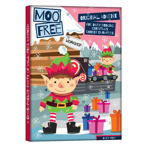 Moo free - Dairy free & Vegan Advent Calendar - 'Milk' Chocolate