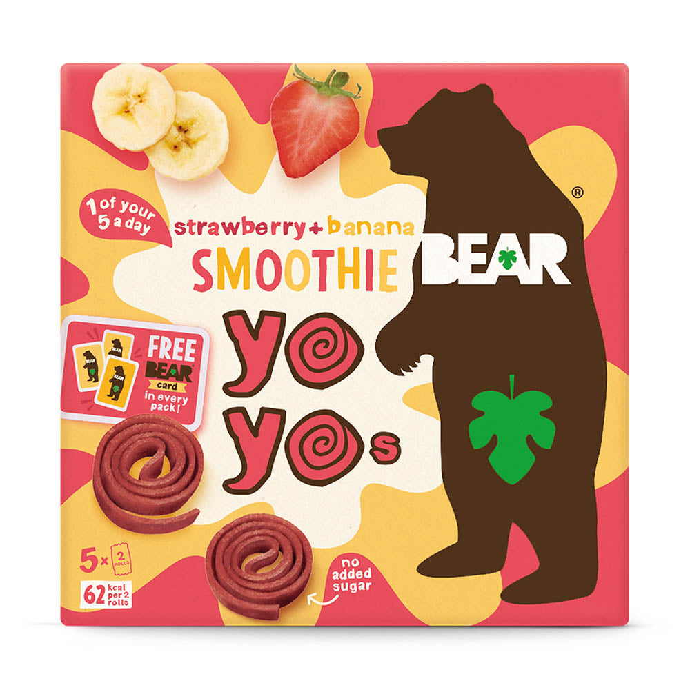 BEAR Smoothie Yoyo - Strawberry + Banana