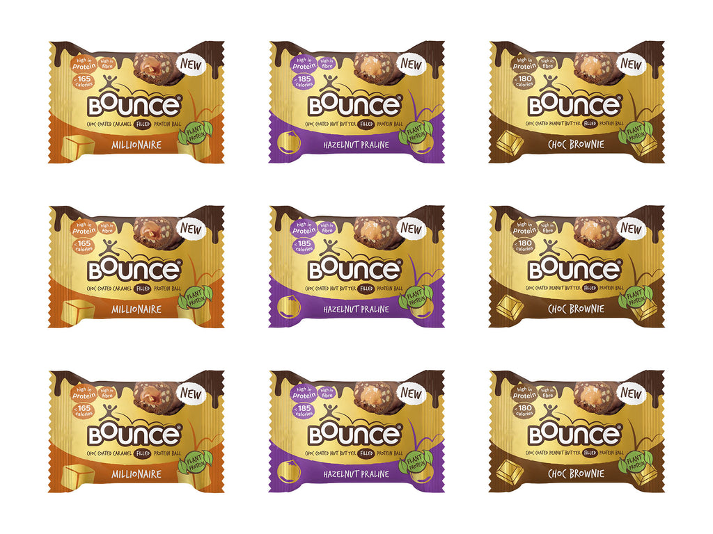 Bounce Choc Coated Filled Protein Balls Selection
